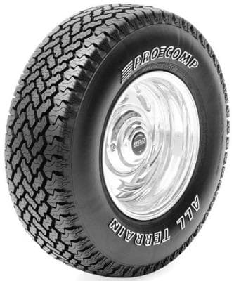 LT245/75R16 PRO COMP AT 120/116Q OWL 10PLY 50K thumbnail 1