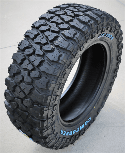 LT285/70R17 COMFORSER CF3300 M/T 121/118Q OWL 10PLY 1