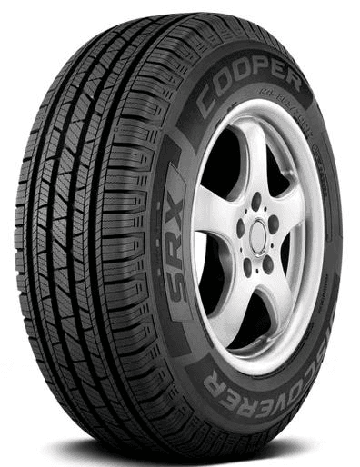 255/60R19 COOPER DISCOVERER SRX 109H BLK 740-A-A 70K M+S 1