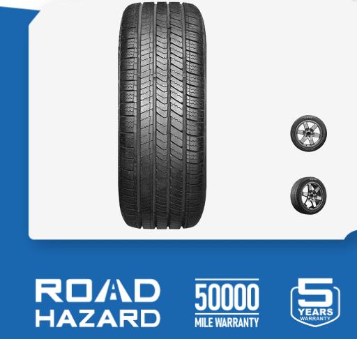 255/50R20 TRAVELSTAR UN66 105H M+S 520-A-A 50K+ROAD HAZARD 1