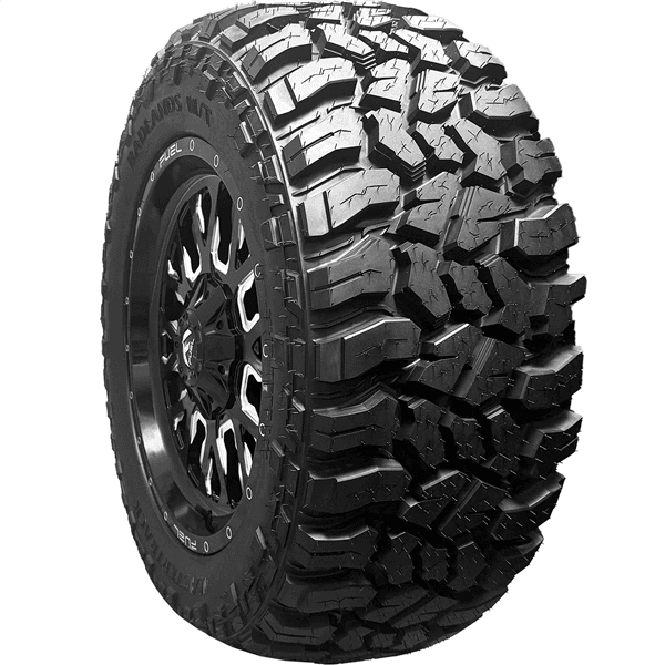 35X12.50R18LT MASTERTRACK BADLANDS M/T 128Q 12PLY + ROAD HAZARD thumbnail 1