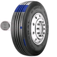295/75R22.5 GENERAL AMERI STEEL S380A STEER 148/144L 14PLY thumbnail 1
