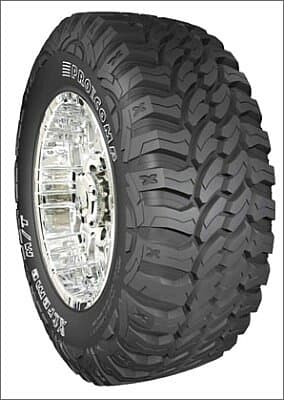 LT285/70R17 PRO COMP XTREME M/T 121/118Q OWL 8PLY 1