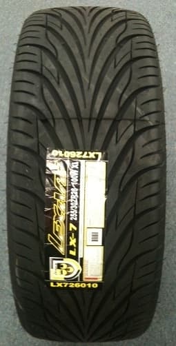 Lexani LX-7 255/30ZR26 100W XL Performance Tire, SKU LX726010 1