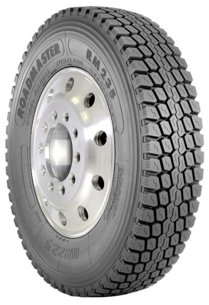 11R24.5/14 ROADMASTER RM235 OPEN SHOULDER DRIVE 14PLY **Old Dot*** 1