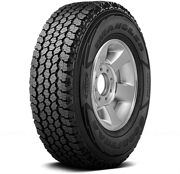 LT275/70R18 GOODYEAR WRANGLER A/T ADVENTURE W/ KEVLAR 125/122R 10PLY BSW **80PSI** thumbnail 1