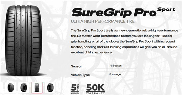 295/30ZR24 GRIPMAX SUREGRIP PRO SPORT 104Y XL 50K 1