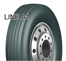 11R24.5 AUFINE PREMIUM LINE A1 ALL POSITION 16PLY thumbnail 1