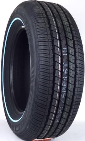 225/60R16 TRAVELSTAR UN106 98T M+S 480-A-B 50K+ROAD HAZARD**NARROW WHITE WALL** 1