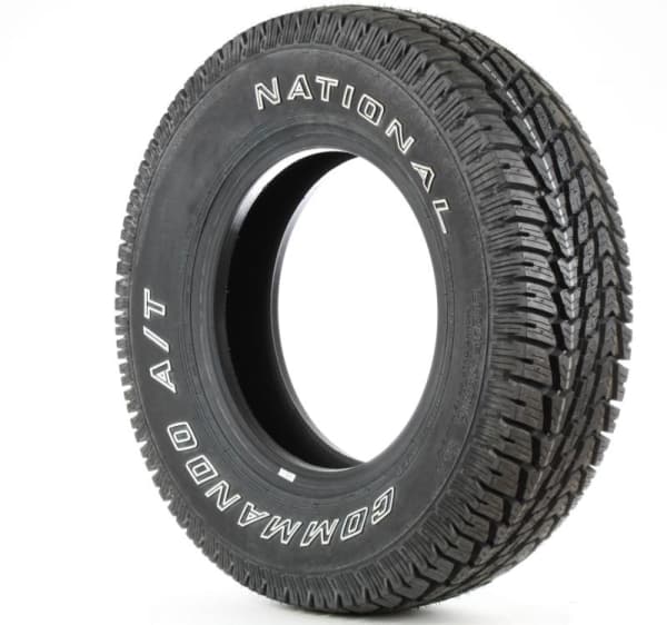 LT265/75R16 NATIONAL COMMANDO A/T 123/120Q OWL 10PLY (MADE BY COOPER) thumbnail 1