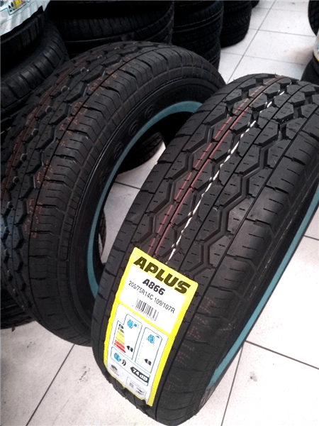 195R15C APLUS A866 106/104R 1-INCH WW 8PLY 1