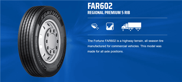 245/70R19.5 FORTUNE FAR602 ALL POSITION 136/134N 16PLY 1