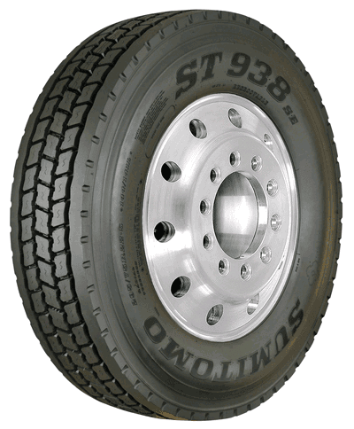 11R22.5 SUMITOMO ST938 SE CLOSED SHOULDER DRIVE 16PLY SMART WAY 1