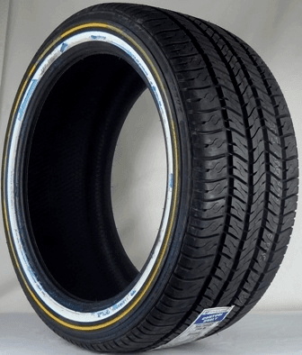 285/50R20 VOGUE CUSTOM BUILT RADIAL CROSSOVER SUV WHITE/GOLD 116S XL 60K thumbnail 1