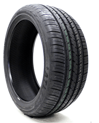 255/40R18 ATLAS FORCE UHP 99Y 520-AA-A 40K + ROAD HAZARD 1