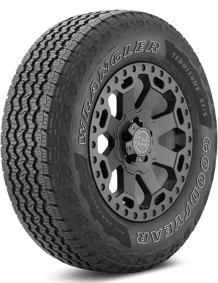 255/65R18 GOODYEAR WRANGLER TERRITORY AT/S 111H BSW 680A-B **SPECIAL PRICE** thumbnail 1