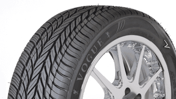245/40R18 VOGUE SIGNATURE V CBR VIII 97V XL BLACK WALL/GOLD SIG V 60K 1