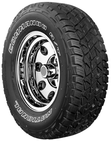 265/65R17 NATIONAL COMMANDO A/T PLUS 112T OWL 500-A-B 1