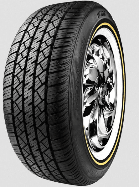 225/55R16 VOGUE CBR WIDE TRACK TOURING II GOLD/WHITE 440-N 60K 1