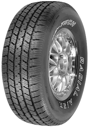 245/65R17 VANDERBILT TURBO TECH RADIAL ASR A/T OWL 107S 460-A-B