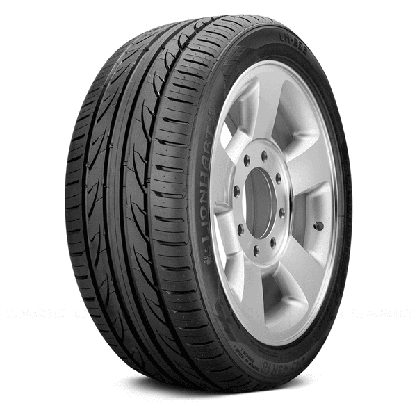 P235/55R17 LIONHART LH-503 99W BLK 420-A-A 40K+ROAD HAZARD 1