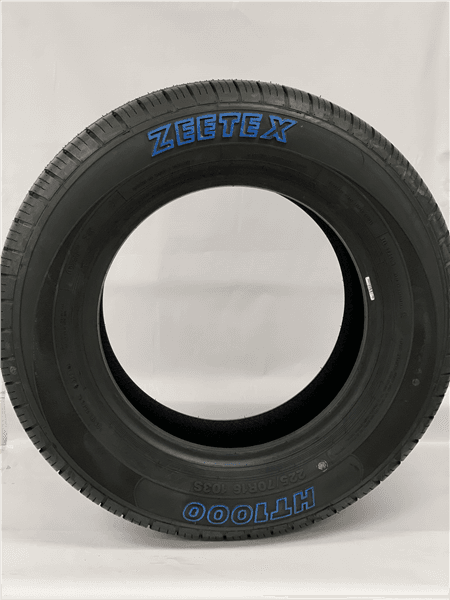 225/70R16 ZEETEX HT1000 103S OWL 600AA 50K + ROAD HAZARD 1