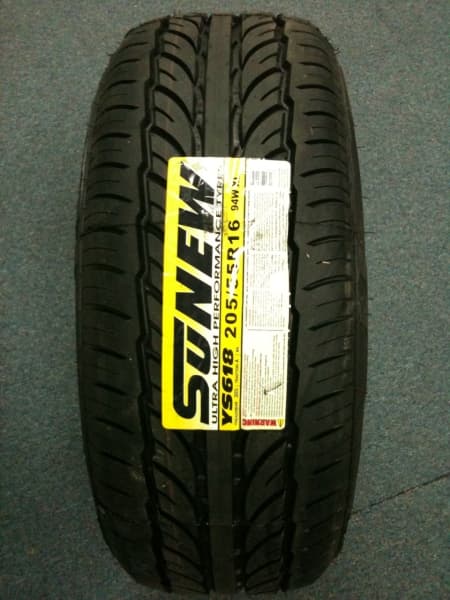 205/55WR16 SUNEW YS112 94W XL - 320-A-AA thumbnail 1