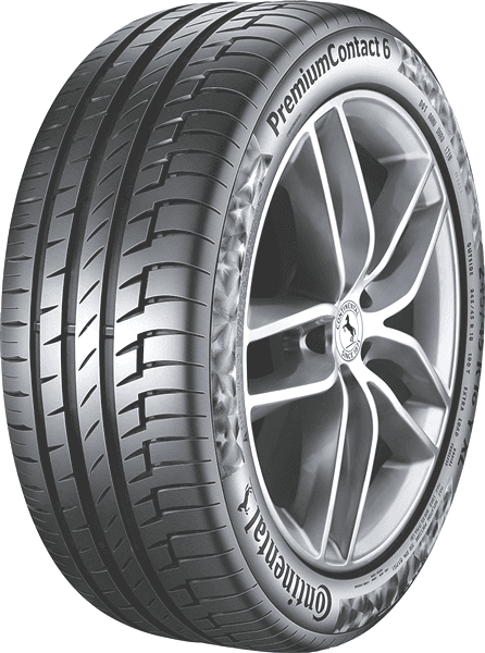 225/45R17 CONTINENTAL PREMIUMCONTACT-6 91V DOT-2019 thumbnail 1